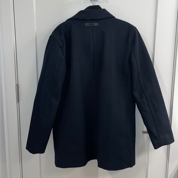 Calvin Klein Navy Winter Coat - Picture 6 of 8